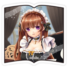 クーラ・クララ ステッカー