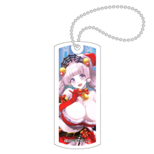 トケル（クリスマス） キーホルダー（タグ型）