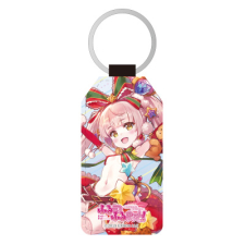 ニゴル（クリスマス） 合皮キーホルダー（台形）