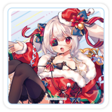 イチジク（クリスマス） ステッカー
