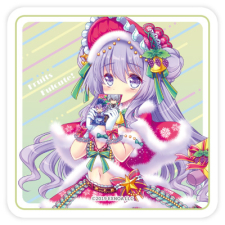 コムラサキ（クリスマス） ステッカー