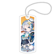 スピノサスモモ（クリスマス） キーホルダー（タグ型）