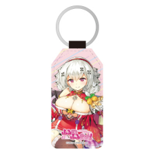 カカオ（クリスマス） 合皮キーホルダー（台形）