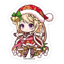 ノニ（クリスマス）ミニキャラ ステッカー