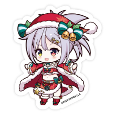 イターム（クリスマス）ミニキャラ ステッカー