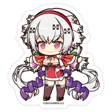 カカオ（クリスマス）ミニキャラ ステッカー