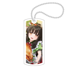 山崎 ひまり子（クリスマス・メイキング） キーホルダー（タグ型）