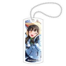 山崎 ひまり子（聖なる雪合戦） キーホルダー（タグ型）