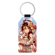 不動明王（聖夜）ver.神化 合皮キーホルダー（台形）