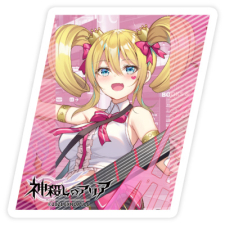 周防アカネ ステッカー