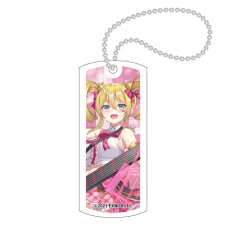 周防アカネ キーホルダー（タグ型）