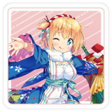 シトロン（正月） ステッカー