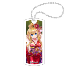 アポロニア（正月） キーホルダー（タグ型）