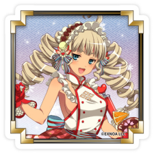 六角義賢（バレンタイン）ver.進化 ステッカー