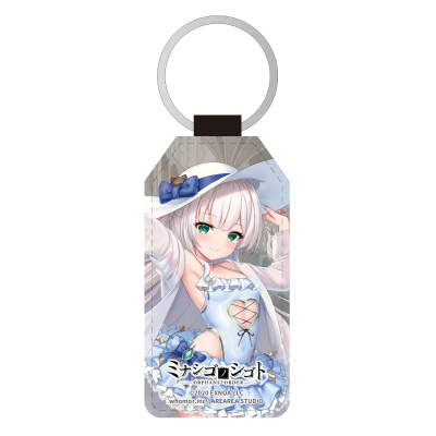 【狩猟乙女】アナト 合皮キーホルダー（台形）