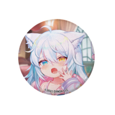 ねこまた 缶バッジ丸形安全ピン