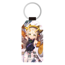 両面宿儺 合皮キーホルダー（台形）