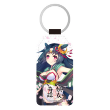 輝夜姫 合皮キーホルダー（台形）