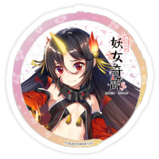 鬼火 ステッカー