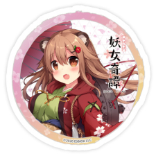 分福茶釜 ステッカー
