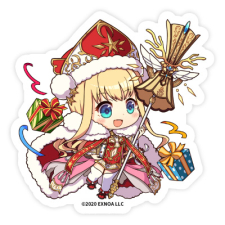 サンタクロース ミニキャラ ステッカー