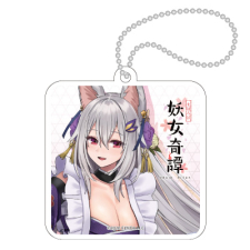 葛の葉 キーホルダー（正方形）