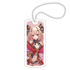 リリス・リィ キーホルダー（タグ型）