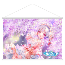 ア・プチ（お花見） タペストリー（B2）