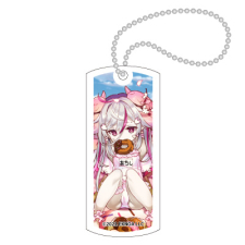 ヨルムンガンド（お花見） キーホルダー（タグ型）