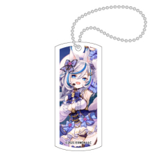 フェンリル（お花見） キーホルダー（タグ型）