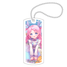 スパルナ（お花見） キーホルダー（タグ型）