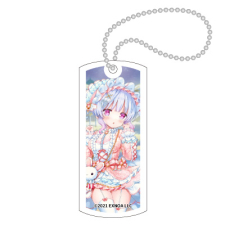ア・プチ（お花見） キーホルダー（タグ型）