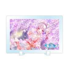 ア・プチ（お花見） アクリルスタンドボード（A6）