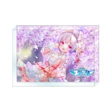 ア・プチ（お花見） アクリルブロック （長方形）