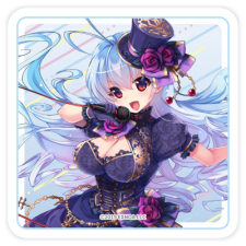 ブラックチェリー（アイドル） ステッカー
