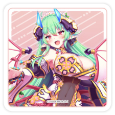 ミダレル（桜を見る会） ステッカー