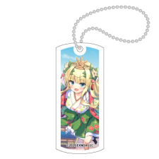 νメロン（ひな祭り） キーホルダー（タグ型）