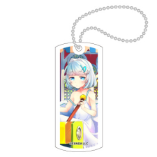 フラット キーホルダー（タグ型）