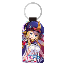 フルスクラッチ 合皮キーホルダー（台形）