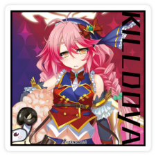 アイドルタイム ステッカー