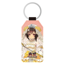 五郎八姫（花嫁）ver.進化 合皮キーホルダー（台形）
