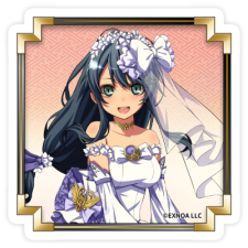 鶴姫（花嫁） ステッカー