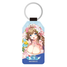 トラソルテオトル（花嫁） 合皮キーホルダー（台形）