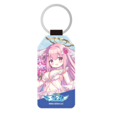 キューピット（花嫁） 合皮キーホルダー（台形）