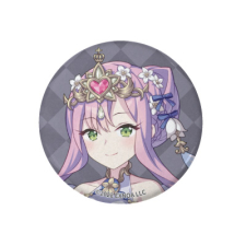 ハート姫 缶バッジ丸形安全ピン