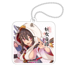 武蔵坊弁慶 キーホルダー（正方形）