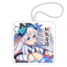 雪娘 キーホルダー（正方形）