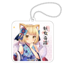 小女郎狐 キーホルダー（正方形）