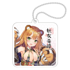 熊童子 キーホルダー（正方形）