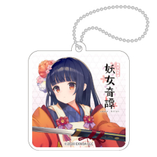 座敷童 キーホルダー（正方形）